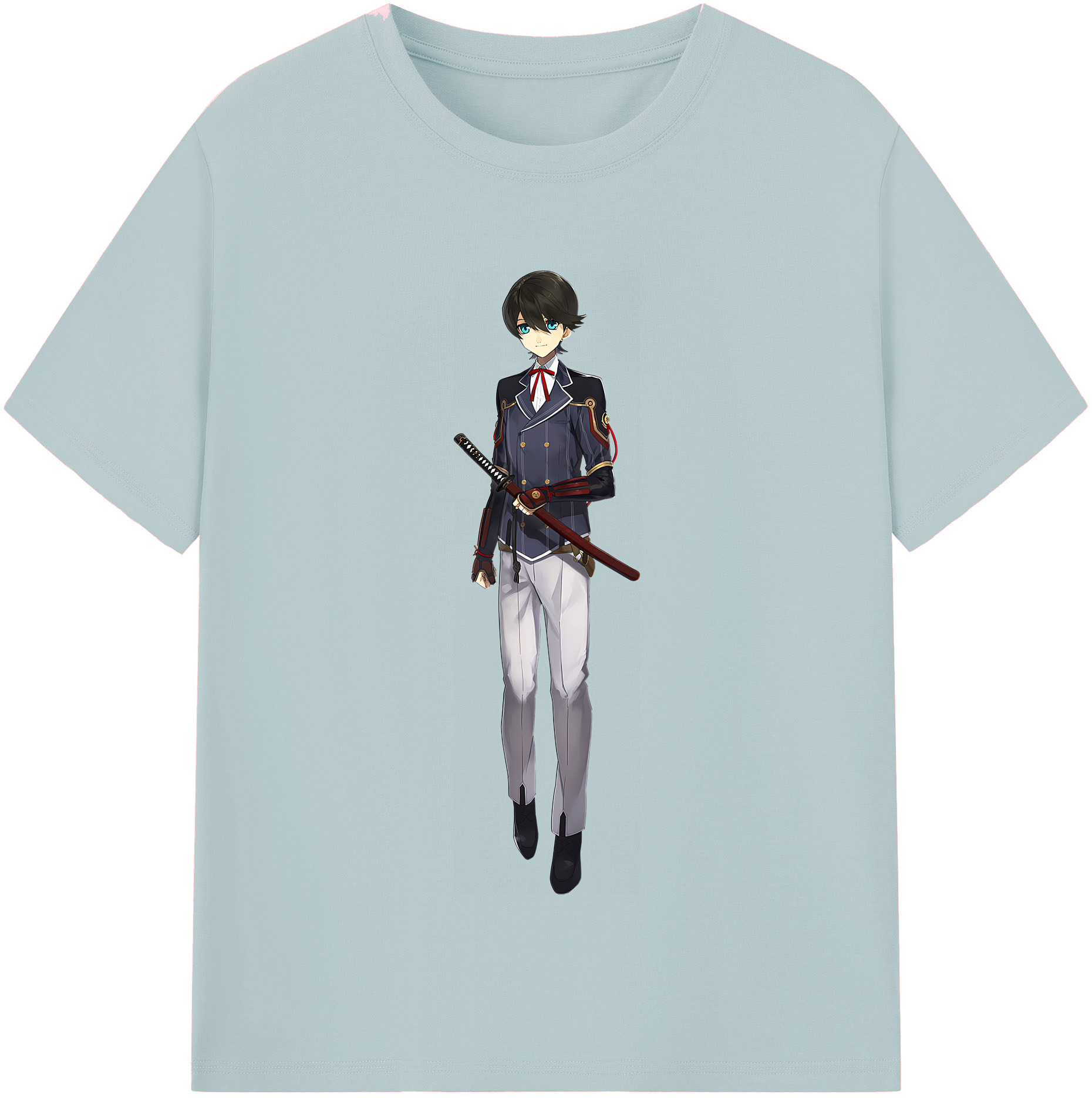 （画像用） 刀剣乱舞 Touken Ranbu 綿100％半袖Tシャツ（フロントプリント）